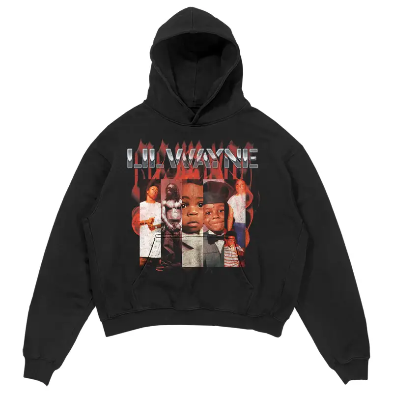 Home 4 Black Lil Wayne Tha Carter Covers Hoodie