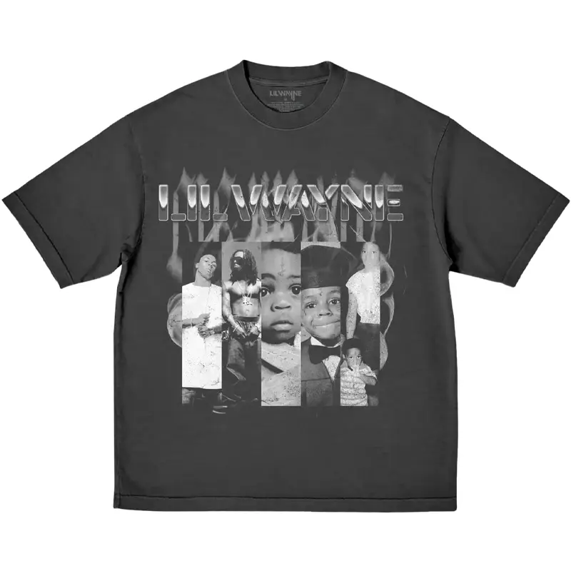 Home 2 Black Lil Wayne Tha Carter Covers T-shirt