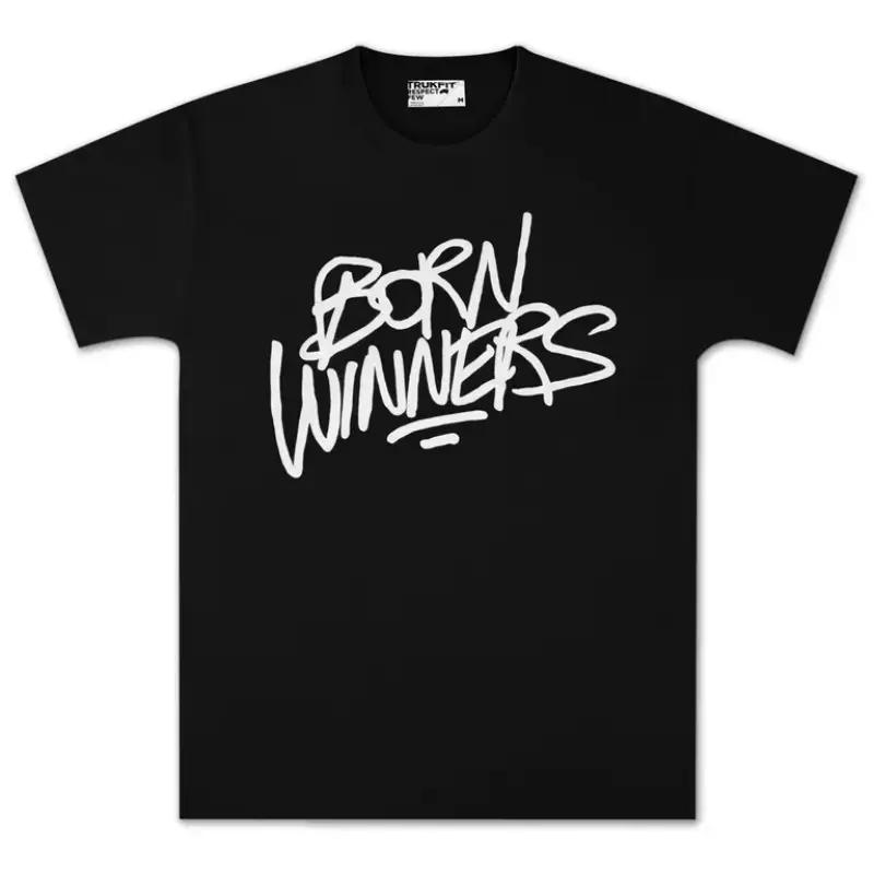 Black Trukfit Born Winners T-Shirt - Trukfit Black Trukfit Born Winners T-Shirt