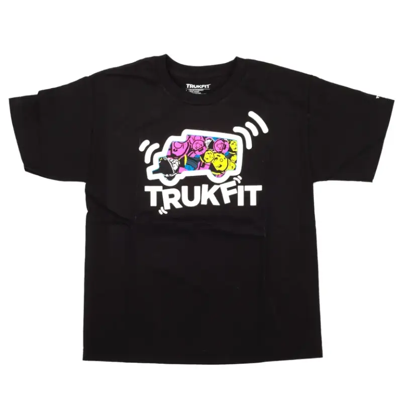 Black-Trukfit-Boys-Truck-T-Shirt-Trukfit.webp Black Trukfit Truck T-Shirt - Image 1