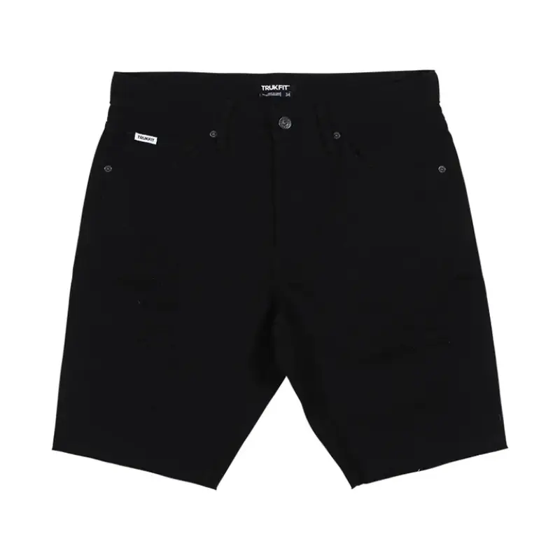 Home 18 Black Trukfit Denim Shorts
