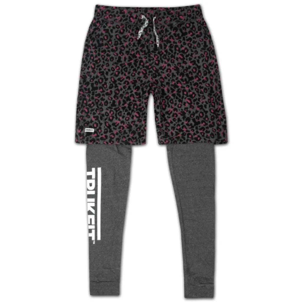 Home 26 Black/Grey Trukfit Cheetah Double Layered Sweatpants