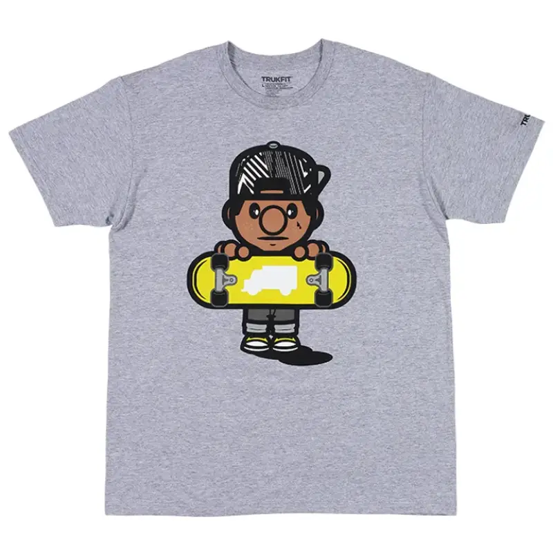 Grey-Trukfit-Tommy-T-Shirt-Trukfit.webp Grey Trukfit Tommy T-Shirt - Image 1