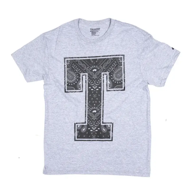 Heather-Grey-Trukfit-T-Short-Sleeves-T-Shirt-Trukfit.webp Heather Grey Trukfit T Short Sleeves T-Shirt - Image 1