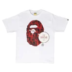 White Lil Wayne Bape Tha Carter VI Ape Head T-Shirt