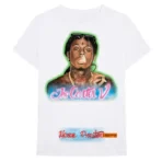 White Lil Wayne Heron Preston Short Sleeve T-shirt