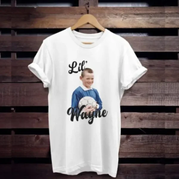 White Lil Wayne Rooney Short Sleeve T-shirt