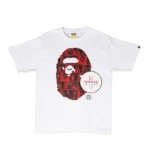 White Lil Wayne Tha Carter VI x BAPE T-shirt