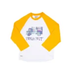 White Trukfit Truk Logo Raglan Shirt