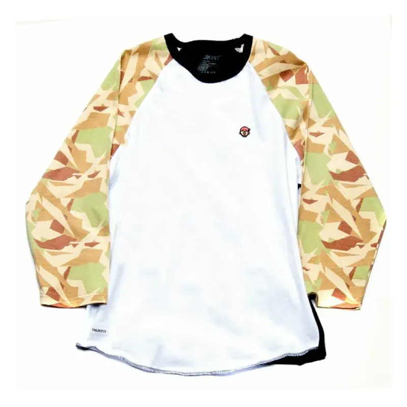 White_Khaki-Camo-Trukfit-Multi-3_4-Sleeve-Raglan-Trukfit.webp White/Khaki Camo Trukfit Multi 3/4 Sleeve Raglan - Image 1