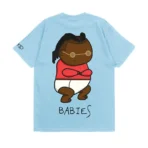 Blue Lil Wayne Trust Fund Babies Cover Tee Back