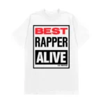 White Lil Wayne Best Rapper Alive Tee
