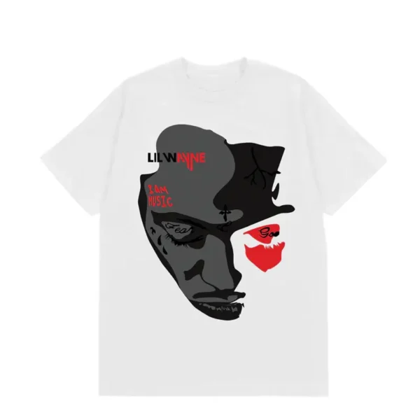 White Lil Wayne Sorry 4 the Wait Tee